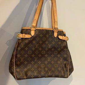 Louis Vuitton Batignolles Vertical Handbag.